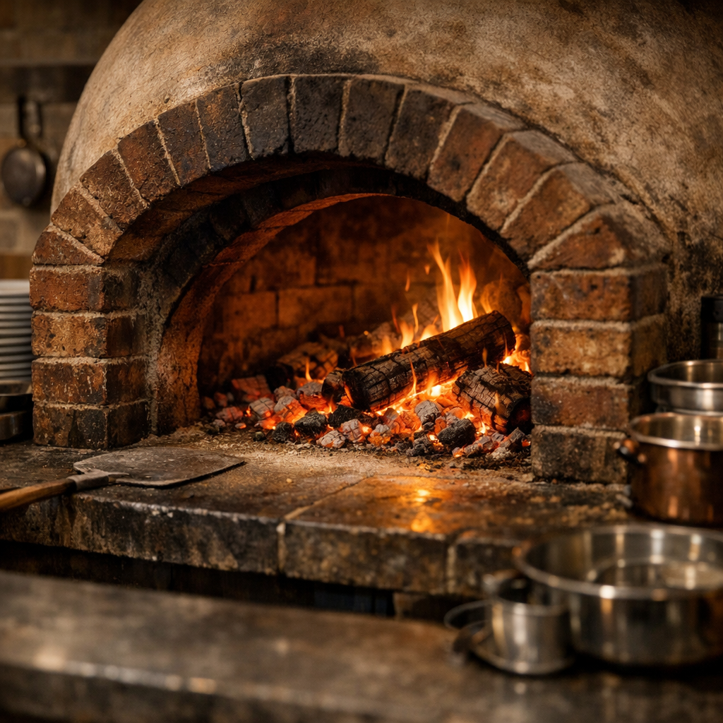 Wood-Fired Oven Pizza